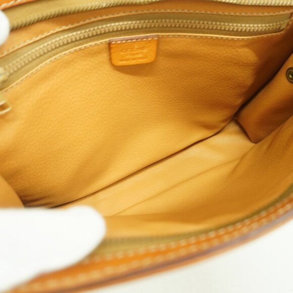 Celine Clutch Macadam Brown Gold - Picture 4 of 10